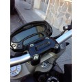 Carbon4us Carbon Fiber Handlebar Clamp Cover for Ducati Monster 696 / 796 / 1100 Carbon4us Carbon Fiber Handlebar Clamp Cover for Ducati Monster 696 / 796 / 1100